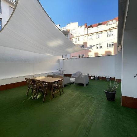 Amplio Y Moderno Piso De 4 Habitaciones Y Terraza Pontevedra Luaran gambar