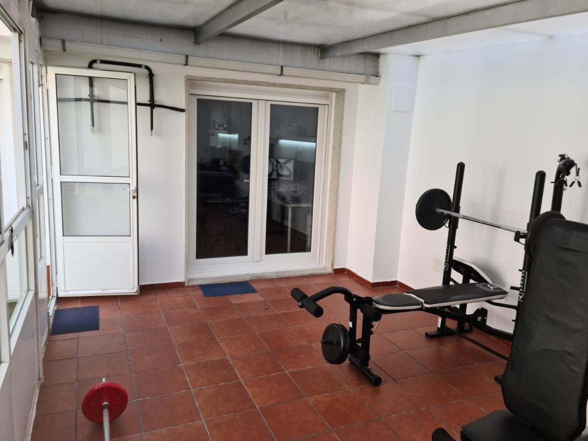 Amplio Y Moderno Piso De 4 Habitaciones Y Terraza Pontevedra Luaran gambar